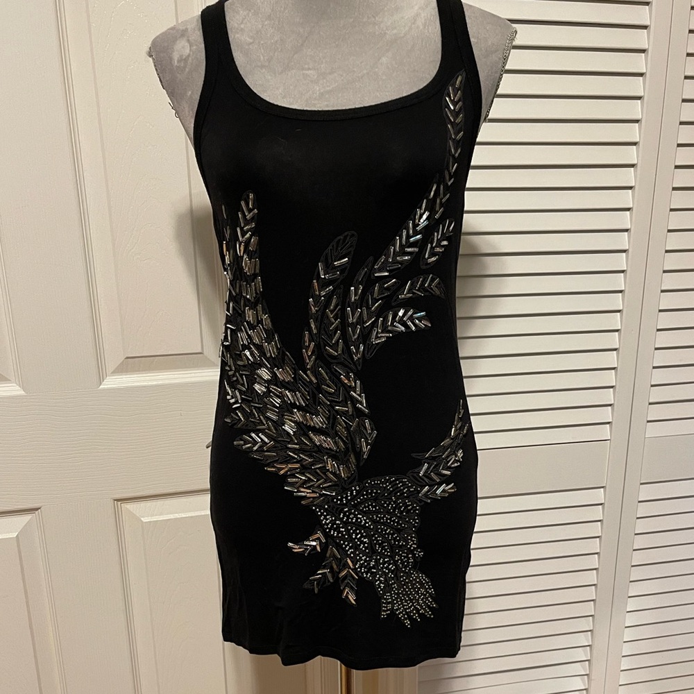Armani Exchange Long Beaded Tank Top XS